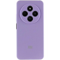 Чохол Silicone Cover Lakshmi Full Camera (AA) with logo для Xiaomi Redmi 14C / Poco C75 Бузковий / Dasheen