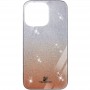 TPU+Glass чохол Swarovski для Apple iPhone 13 Pro (6.1") Помаранчевий