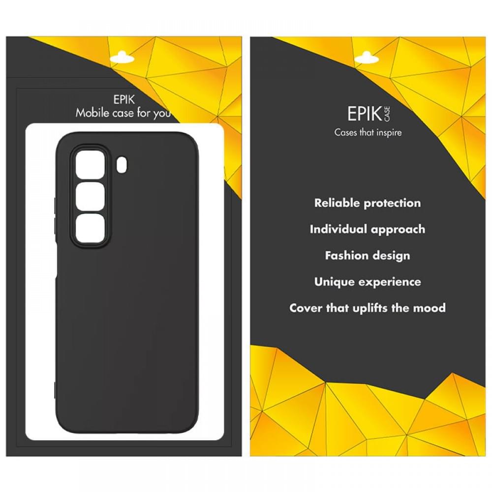 Чехол TPU Epik Black Full Camera для Infinix Hot 50 4G