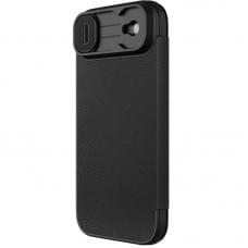 Шкіряний чохол-книжка Nillkin Qin Pro Camshield для Apple iPhone 17 Air (6.5") Black