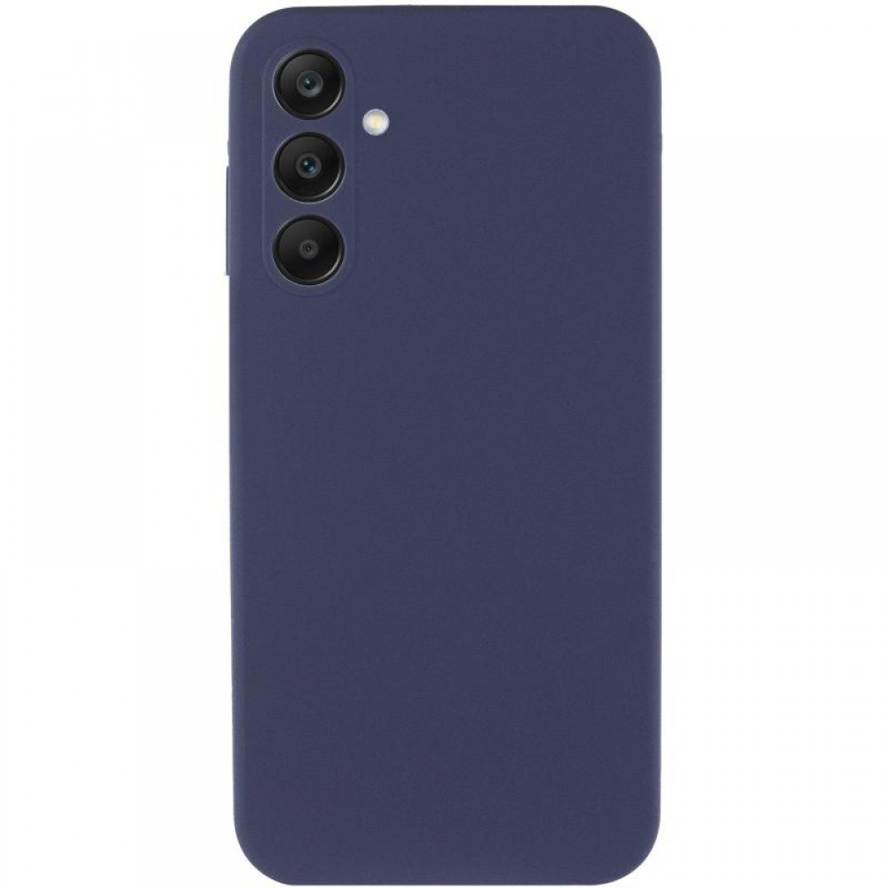Чохол Silicone Cover Ummi Lakshmi Full Camera (AA) для Samsung Galaxy A36 5G Синій / Midnight Blue