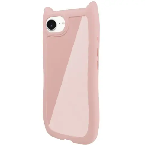 Чохол TPU GETMAN Cat with straps для Apple iPhone 16e / 17e (6.1") Pink