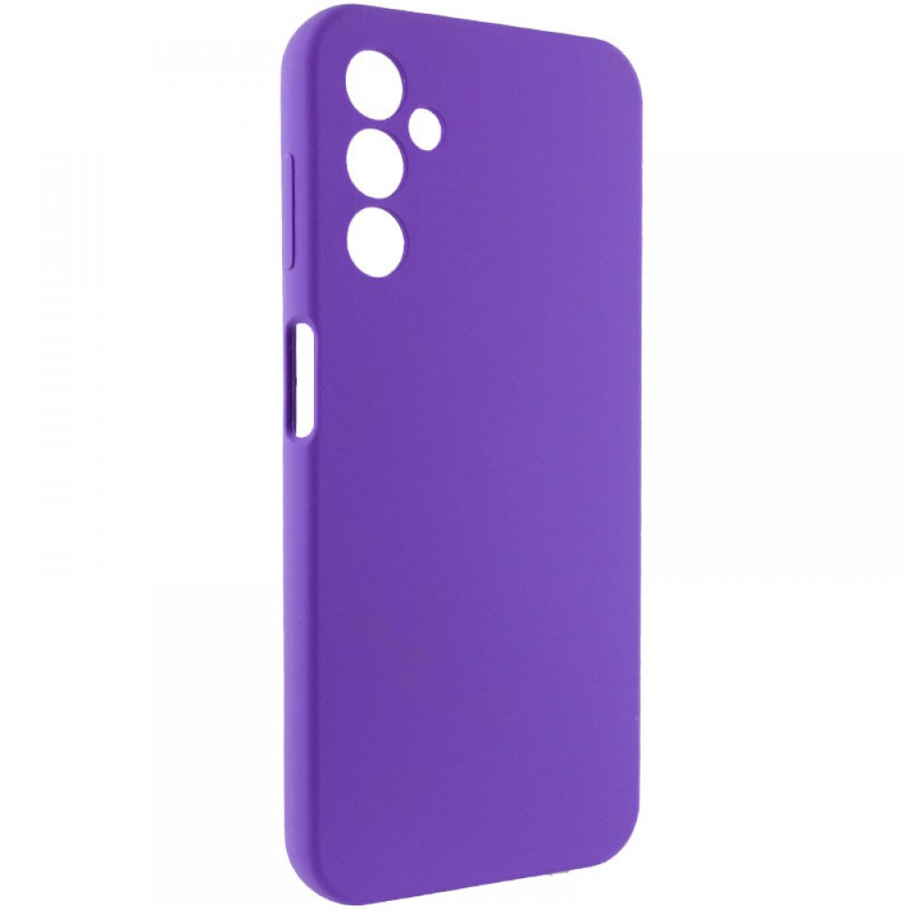 Чохол Silicone Cover Lakshmi Full Camera (AAA) для Samsung Galaxy A14 4G/5G Фіолетовий / Amethyst
