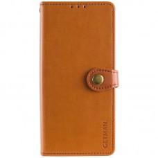 Шкіряний чохол книжка GETMAN Gallant (PU) для Samsung Galaxy S24 Ultra Коричневий
