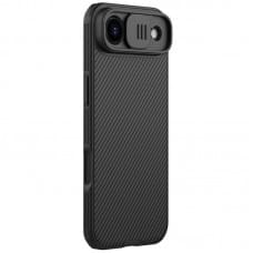 Карбонова накладка Nillkin CamShield Pro Magnetic для Apple iPhone 17 Air (6.5") Black Карбонова накладка Nillkin CamShield Pro Magnetic для Apple iPhone 17 Air (6.5") Black