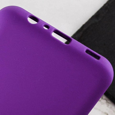 Чохол TPU GETMAN Liquid Silk Full Camera для Samsung Galaxy A06 Фіолетовий / Purple