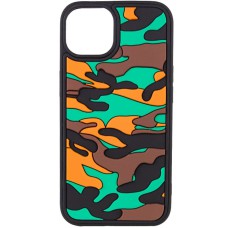 Чохол TPU+PC Army Collection для Apple iPhone 13 (6.1") Коричневий