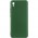 Чохол Silicone Cover Lakshmi Full Camera (A) для Xiaomi Redmi 9A Зелений / Dark green