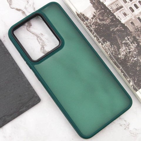 Чохол TPU+PC Lyon Frosted для TECNO Spark 8C Green