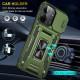 Ударостійкий чохол Camshield Army Ring для Xiaomi Redmi 13C / Poco C65 Оливковий / Army Green