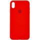 Чохол Silicone Case Full Protective (AA) для Apple iPhone X / XS (5.8") Червоний / Red