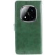 Шкіряний чохол-книжка GETMAN Gallant (PU) для Xiaomi Redmi Note 14 Pro 5G / 14 Pro+ Зелений