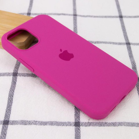 Чохол Silicone Case Full Protective (AA) для Apple iPhone 15 (6.1") Малиновий / Dragon Fruit