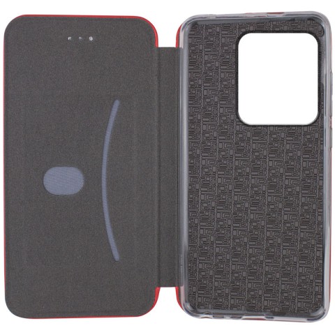 Шкіряний чохол-книжка Classy для Motorola Moto G75 5G Червоний