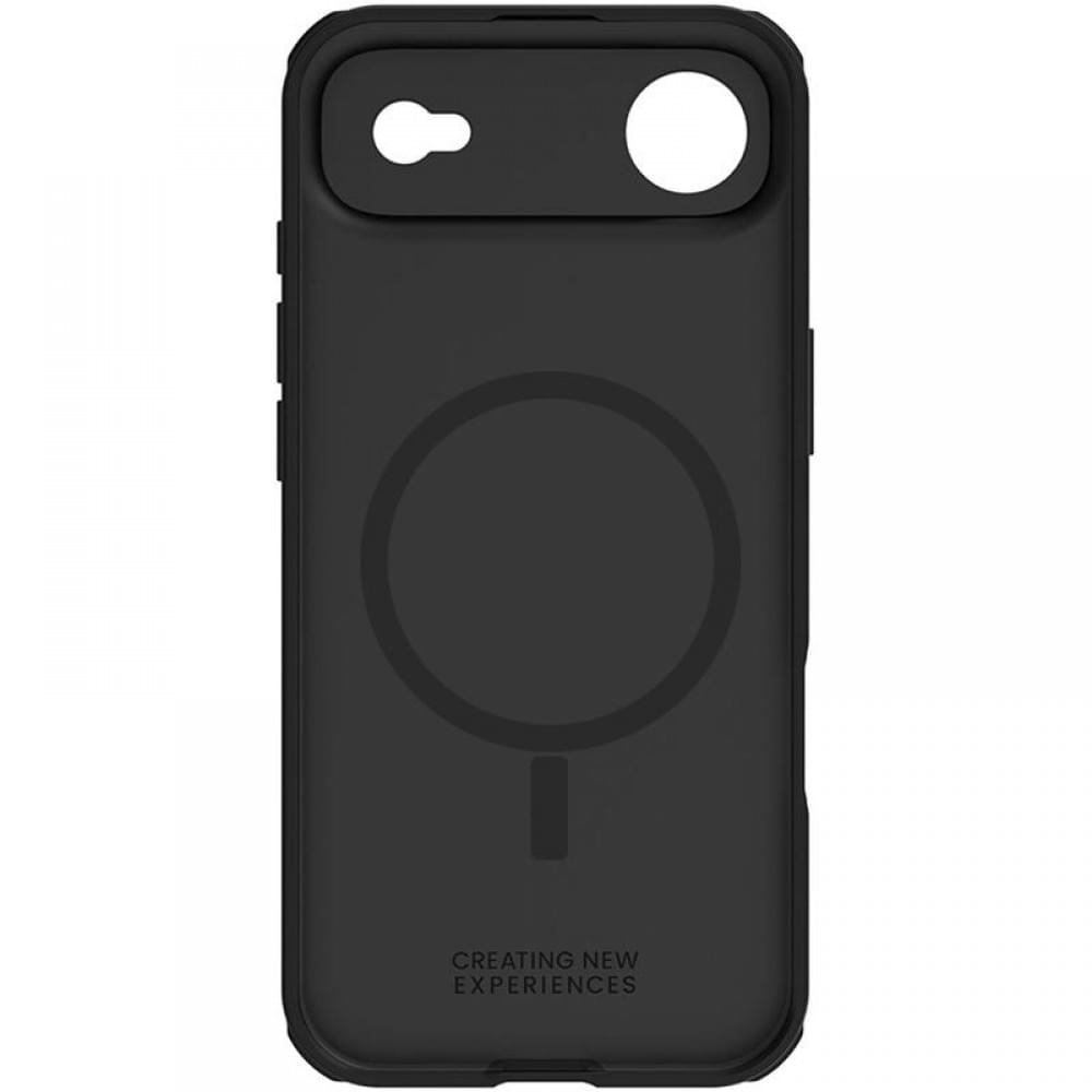 Карбонова накладка Nillkin CamShield Pro Magnetic для Apple iPhone 17 Air (6.5") Black