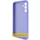 Чохол Silicone Cover Lakshmi Full Camera (AAA) для Samsung Galaxy S25 Edge Бузковий / Dasheen