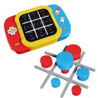 Портативна інтерактивна гра Ummi ME-252 2in1 Electronic Tic-Tac-Toe Yellow