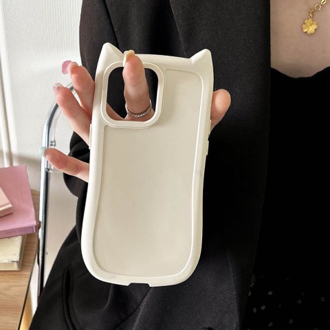 Чохол TPU Cat для Apple iPhone 12 Pro Max (6.7") Antique White