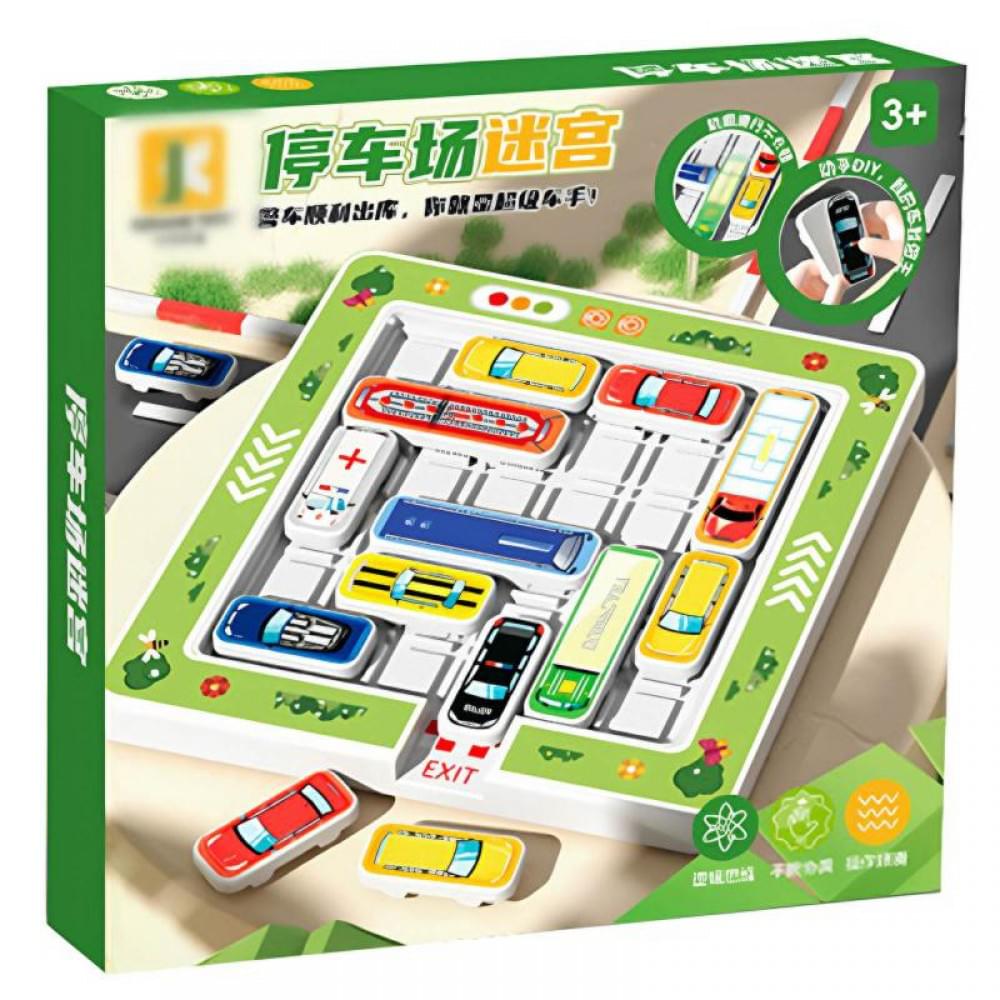 Портативна інтерактивна гра-лабіринт SHT KJ131-3 Move Car Parking Colorful