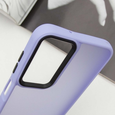 Чохол TPU+PC Lyon Frosted для Samsung Galaxy A24 4G Purple