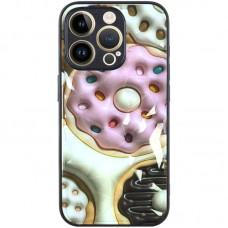 TPU+PC чохол Prisma Fluffie для Apple iPhone 15 Pro Max (6.7") Donut