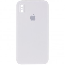 Чехол Silicone Case Square Full Camera Protective (AA) для Apple iPhone XS Max (6.5")
