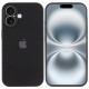Чохол Silicone Case Full Camera Protective (AA) для Apple iPhone 16 (6.1") Чорний / Black