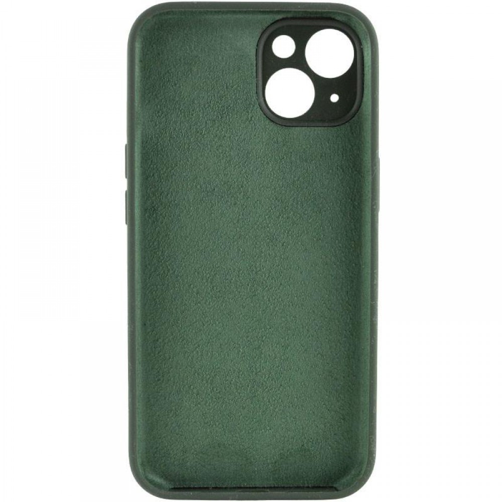 Чохол Silicone Case Full Camera Protective (AA) NO LOGO для Apple iPhone 14 Plus (6.7") Зелений / Cyprus Green