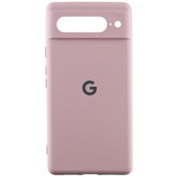 Чохол Silicone Cover Lakshmi Full Camera (AA) with logo для Google Pixel 7 Pro Рожевий / Pink Sand