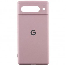Чохол Silicone Cover Lakshmi Full Camera (AA) with logo для Google Pixel 7 Pro Рожевий / Pink Sand