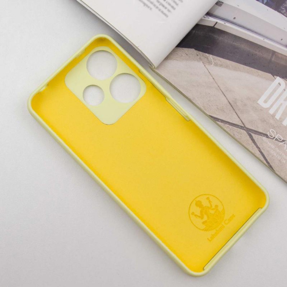 Чохол Silicone Cover Ummi Lakshmi Full Camera (AA) для Xiaomi Redmi 13 4G / Poco M6 4G Жовтий / Mellow Yellow