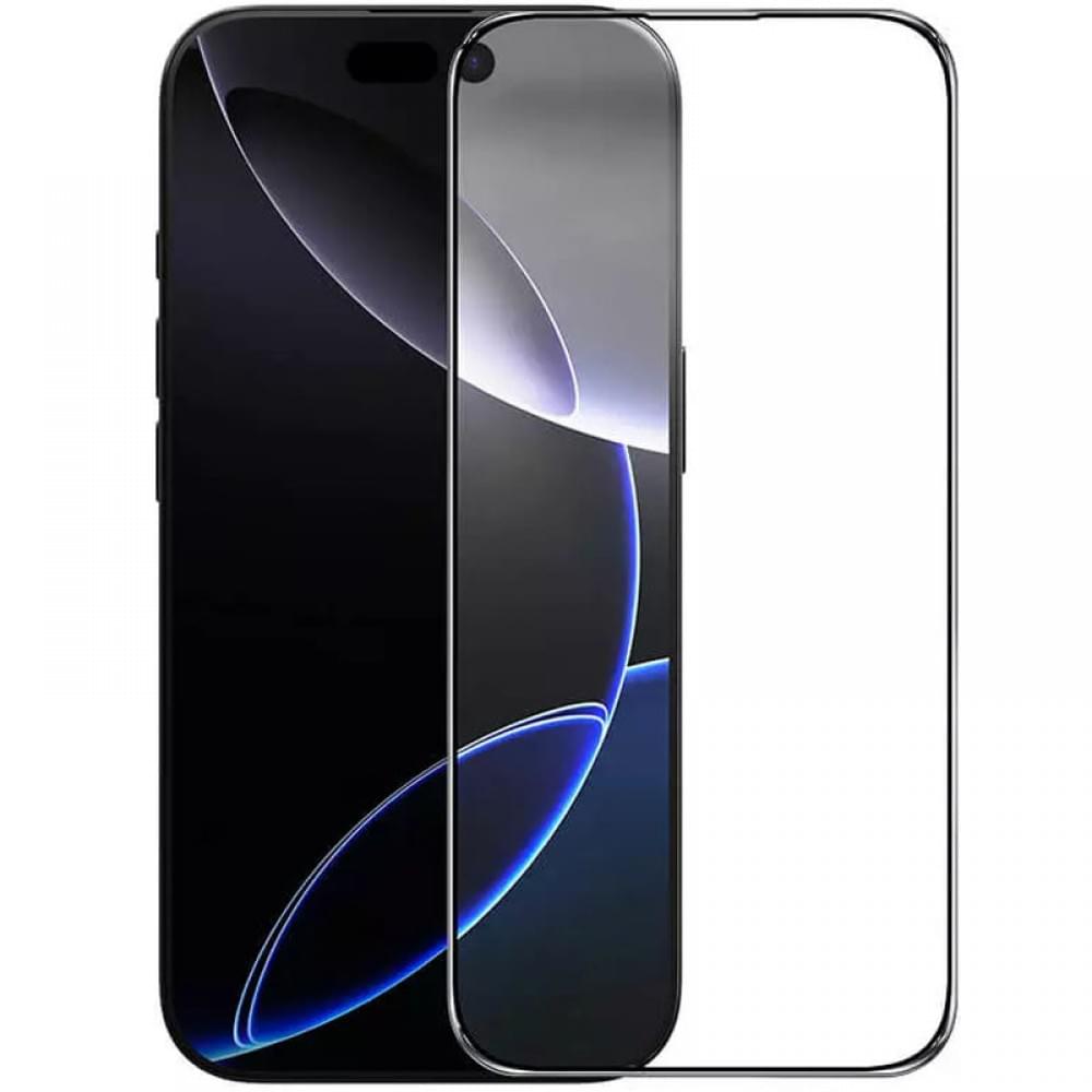 Захисне скло Nillkin (CP+PRO) для Apple iPhone 16 Pro Max (6.9") (+ аплікатор) Чорний