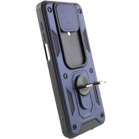 Чохол Ummi Camshield Serge Ring для Xiaomi Redmi Note 9s / Note 9 Pro / 9 Pro Max Синій