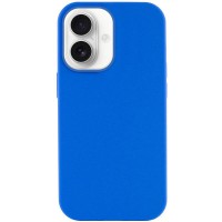 Чохол Silicone Case Full Protective (AA) NO LOGO для Apple iPhone 16 (6.1") Синій / Capri Blue