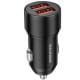 АЗП Borofone BZ19B Metal Dual QC3.0 36W (2USB-A) Black