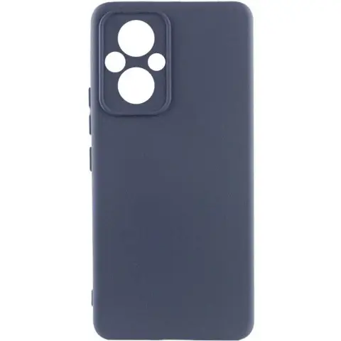 Чохол Silicone Cover Ummi Lakshmi Full Camera (AA) для Xiaomi Poco M5 Синій / Midnight Blue
