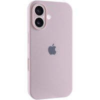 Чохол Silicone Case Full Camera Protective (AA) для Apple iPhone 16 Plus (6.7") Рожевий / Chalk Pink