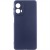 Чохол Silicone Cover Lakshmi Full Camera (AA) для Motorola Moto G85 Синій / Midnight Blue