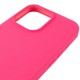 Чохол Silicone Case (AA) Logo with MagSafe для Apple iPhone 15 Pro (6.1") Рожевий / Barbie pink