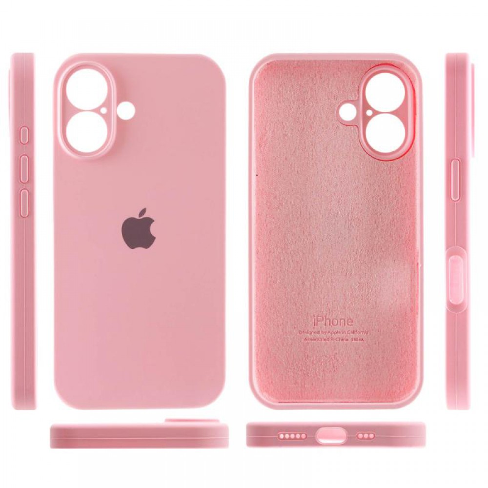 Чехол Silicone Case Full Camera Protective (AA) для Apple iPhone 16 (6.1")