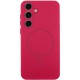 Чохол Silicone Cover Lakshmi Full Camera (AA) with MagFit для Samsung Galaxy S24 FE Червоний / Rose Red