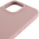 Чохол Silicone Case Full Protective (AA) для Apple iPhone 15 Pro (6.1") Рожевий / Pink Sand