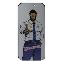 Захисне скло Privacy 5D Anti-Static (тех.пак) для Apple iPhone 17 Pro (6.3") Чорний