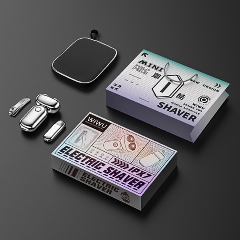 Портативна електробритва WIWU Wi-SH005 3 in 1 gentleman Shaver sets Silver