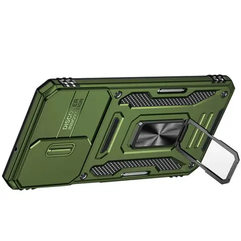 Ударостійкий чохол Camshield Army Ring для Samsung Galaxy A16 4G/5G Оливковий / Army Green