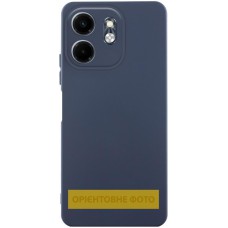 Чохол TPU GETMAN Liquid Silk Full Camera для Motorola Edge 50 Fusion Синій / Midnight Blue