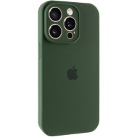 Чохол Silicone Case Full Camera Protective (AA) для Apple iPhone 13 Pro Max (6.7") Зелений / Cyprus Green