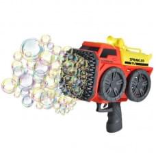 Пістолет з мильними бульбашками SHT KB1295 Truck на 139 отворів + 2xbottle 60ml Red