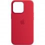 Чохол Silicone case (AAA) full with Magsafe and Animation для Apple iPhone 14 Pro Max (6.7") Червоний / Red