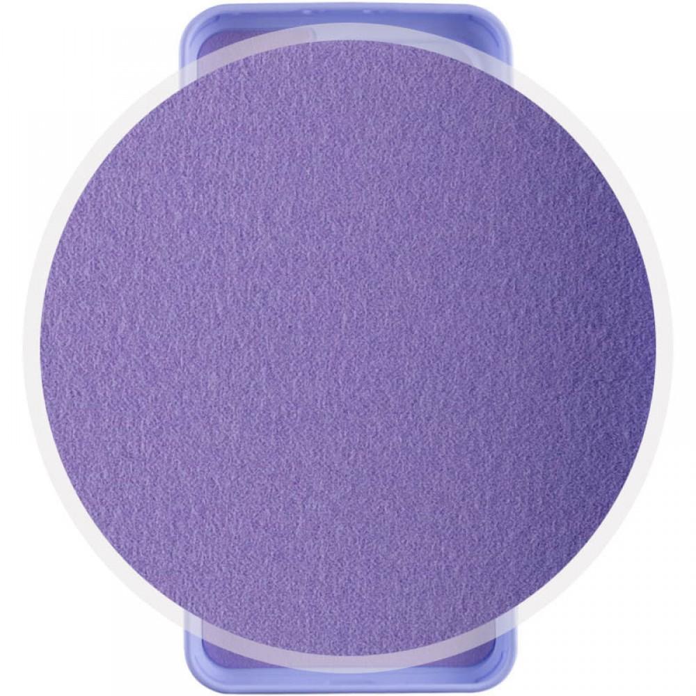 Чохол TPU GETMAN Liquid Silk Full Camera для Xiaomi Redmi Note 13 4G Бузковий / Dasheen